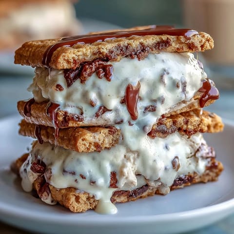 Vanilla Bean Frappuccino Sandwich