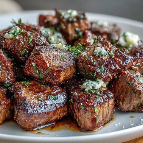 One-Pan Garlic Herb Steak