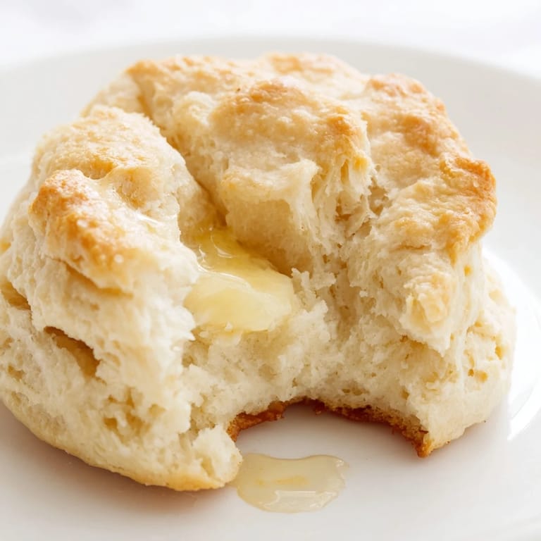 Warm Buttermilk Biscuits stacked high on a baking sheet with golden edges and a brushed buttermilk top.