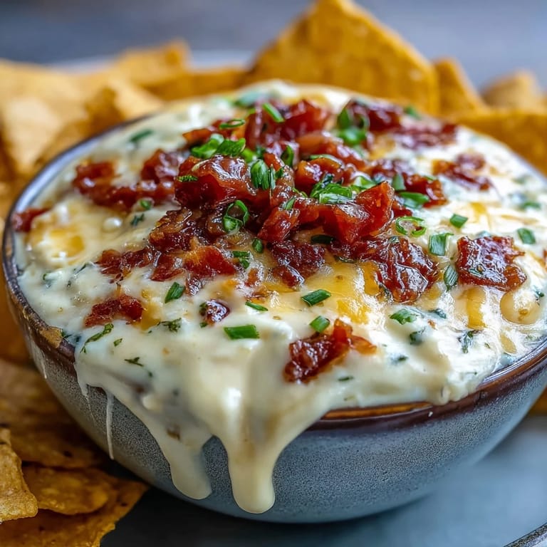 A bowl of homemade Queso Dip surrounded by fresh diced tomatoes and red onions, ready for a Super Bowl party.