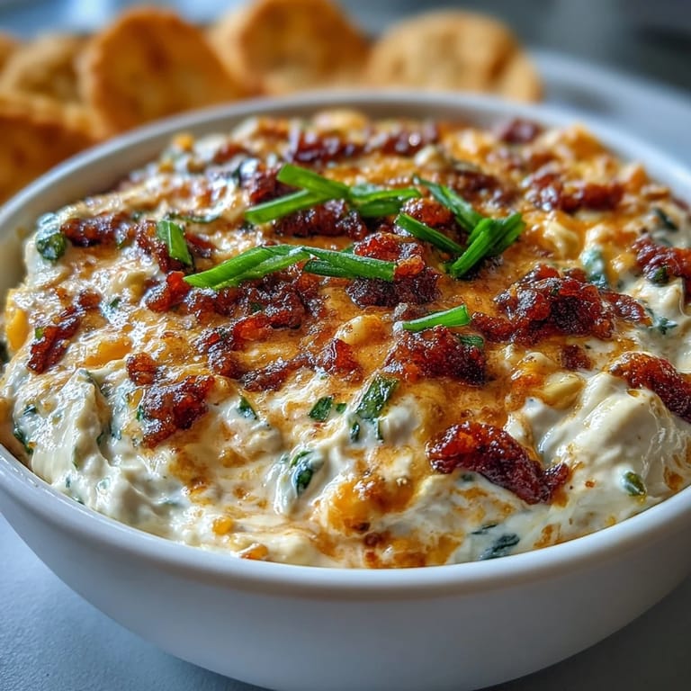 Spicy Crack Corn Dip with cream cheese and cheddar, garnished with fresh jalapeños for a crowd-pleasing appetizer at parties.
